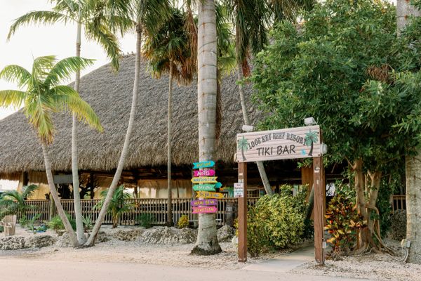 the tiki bar