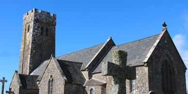 St Gwynog's Church in St Twynnells Pembrokeshire