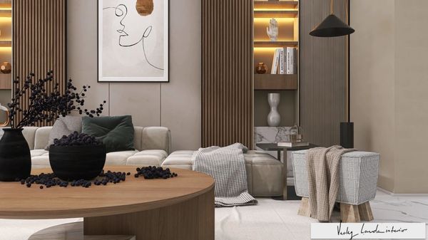 Luxury Apartment in Paris, designed by interior designer Vicky Lavda