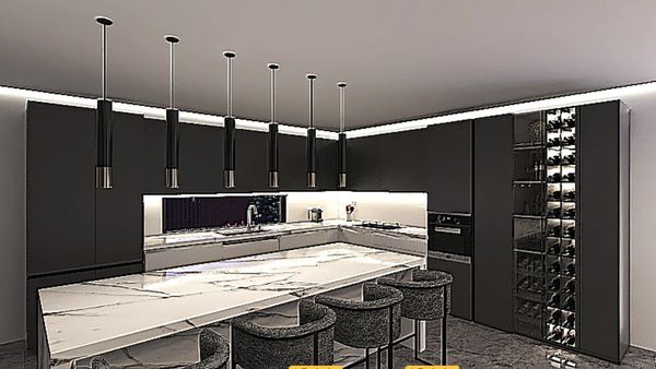 Grey Mat  customised Kitchen..