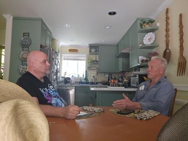 We started this when we had a client in Lake Co. with no wifi and no computer. We showed up with mob