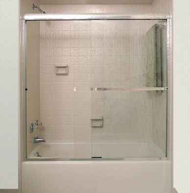 bypass shower door