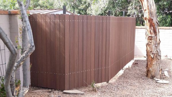 Composite wood with metal frame 
Tucson Arizona
Home improvement 