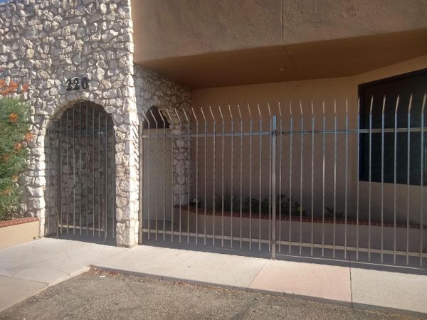 Steel security fence
Metal gate and fence 
Tucson Arizona
Home improvement