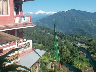 Ariar view of Himalaya