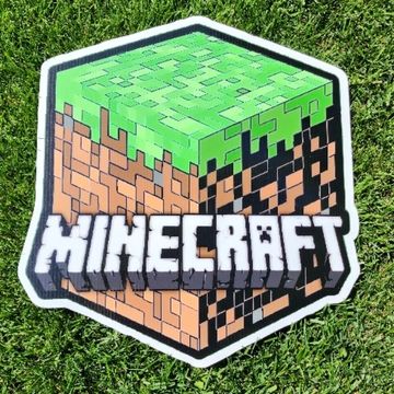 Minecraft yard card graphic, minecraft yard sign