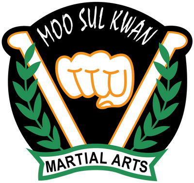 The martial arts uniform patch for Moo Sul Kwan Taekwondo