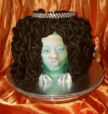 Natural Locs birthday cake
