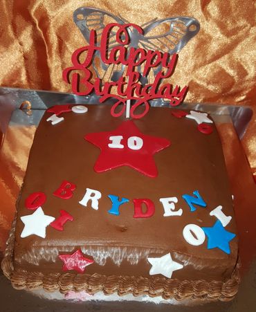 July 4th Birthday Cake