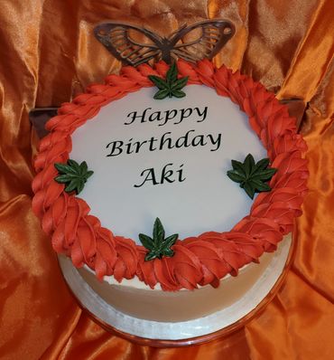 420 Theme Birthday Cake