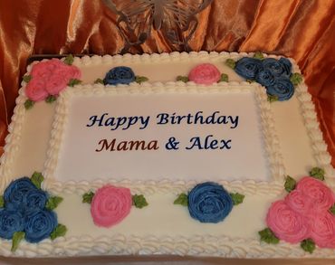 Simple Sheet Birthday Cake