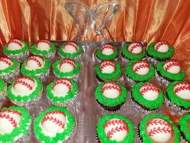Baseball Cupcakes