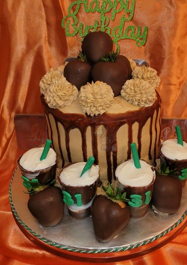 Espresso Themed Cake