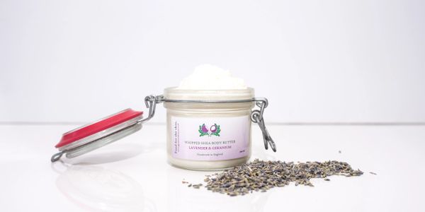 Shea butter cream with lavender