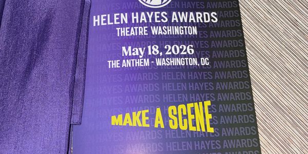 Announcement for the Helen Hayes Awards event on May 18, 2026, in Washington, DC.