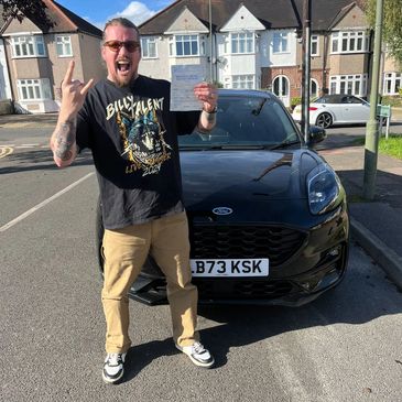 Driving lessons near me in Orpington; Dave passed with Let's Torque Driving School!