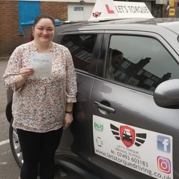 Driving lessons near me in Orpington; Mayling M passed with Let's Torque Driving School!