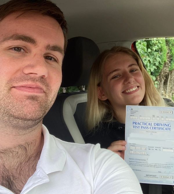 Driving lessons near me in Orpington; Leah G passed with Let's Torque Driving School!