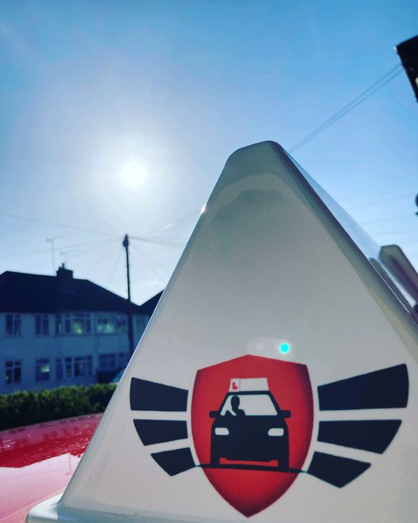 Driving School Franchise branding in the sun