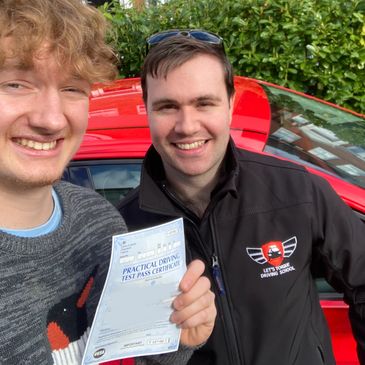 Driving lessons near me in Orpington; Ivan R passed with Let's Torque Driving School!