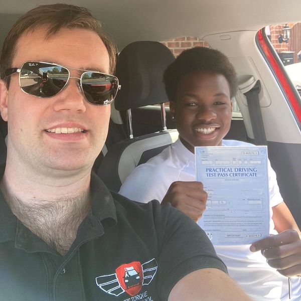 Driving lessons near me in Orpington; Nimi P passed with Let's Torque Driving School!