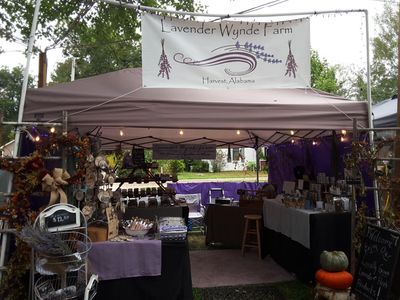 Lavender Wynde Booth at The Fiddler's Convention