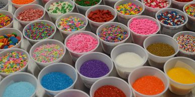 Sprinkles, Non perils, candy pearls, Jimmies