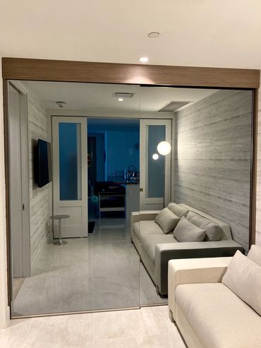Glass, Mirror, Backsplash, Shower Doors, Cabiter Doors, Mirrored Walls