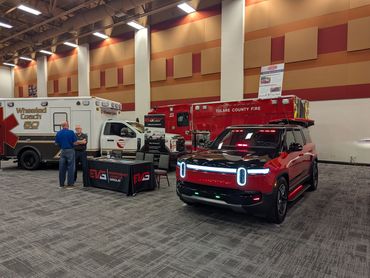 Fire Apparatus: Pierce Volterra and Rivian R1S Command Vehicles