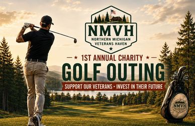 Golf outing for Northern Michigan Veterans Haven charity.