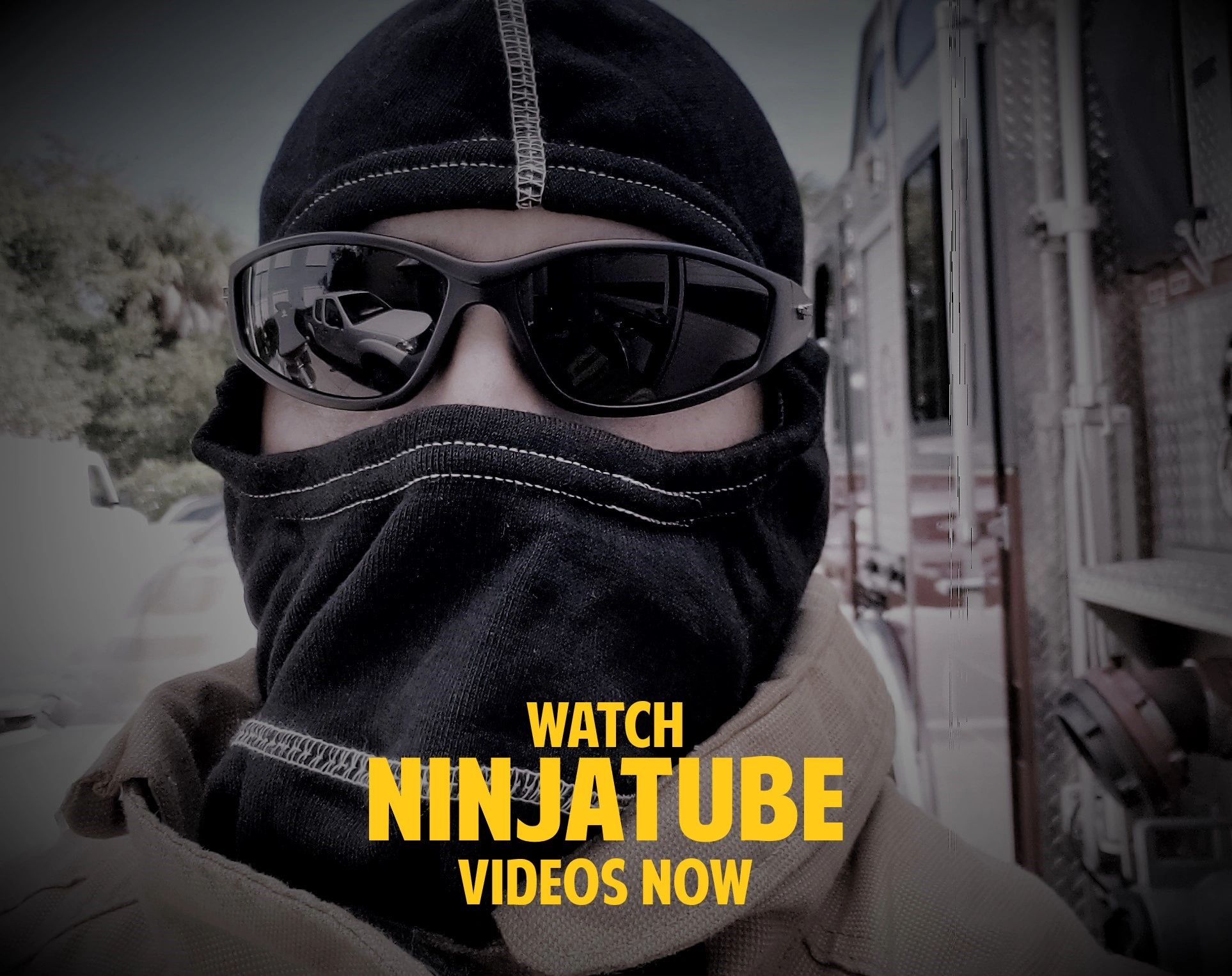 FIRE NINJA WITH ULTRAFLEX EYEWEAR - NINJATUBE