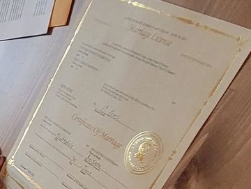 Maricopa County Marriage license - Daniel Salerno Wedding Officiant