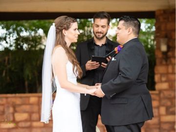 Daniel Salerno - Wedding Officiant Marrying a couple. Arizona