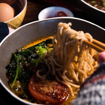 Noodles, soup, ramen