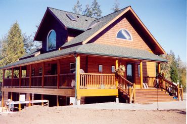 Log Cabin with Porch