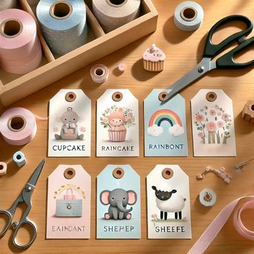 Gift Tags, custom stationery, and paper goods
