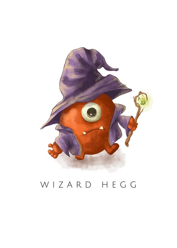Toots the Wizard Character Card - Heggs