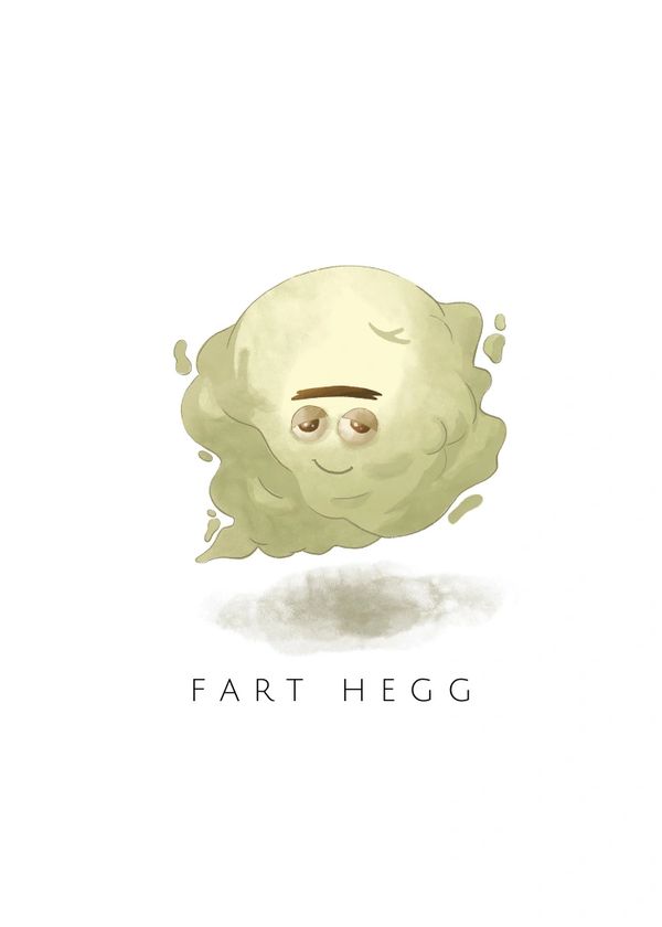 Gassius the Fart Character Card - Heggs