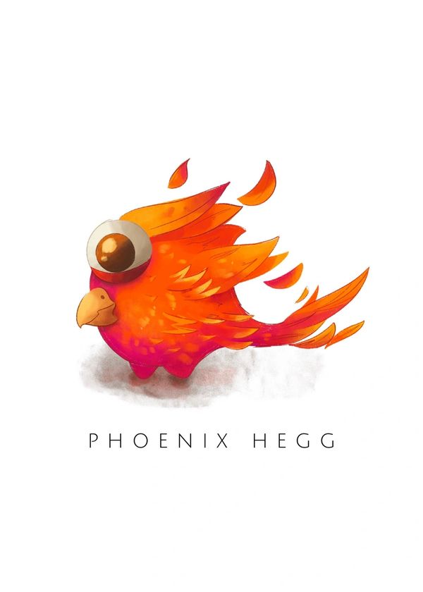 Ashes the Phoenix Character Card - Heggs