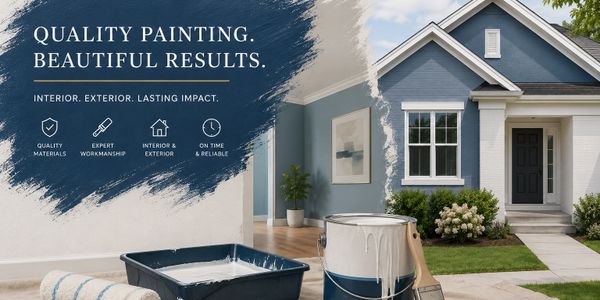 Professional painting services ensuring quality and reliable results for home interiors and exteriors.