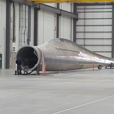 Composite Wind Blade. Best Metering Company Twin Engineers www.bestmetering.com