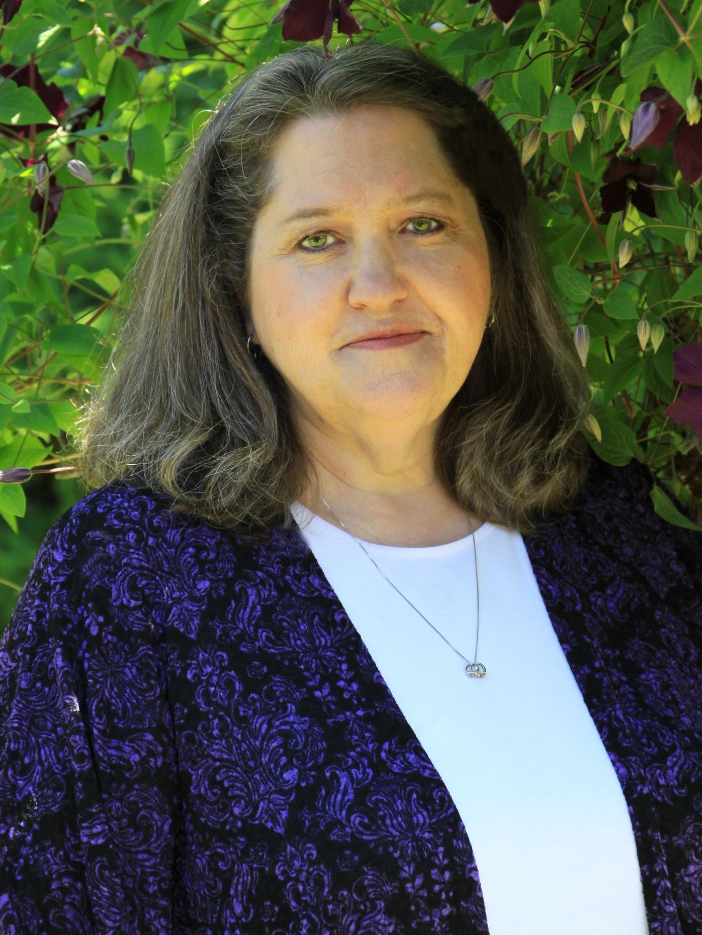 A woman giving still for picture