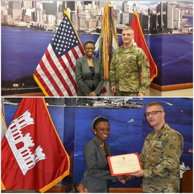 Ukpeme Akpan Okon, Guest Speaker at United States Army Corps of Engineers, New York District.