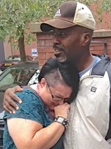 Tears of thankfulness and healing
In England