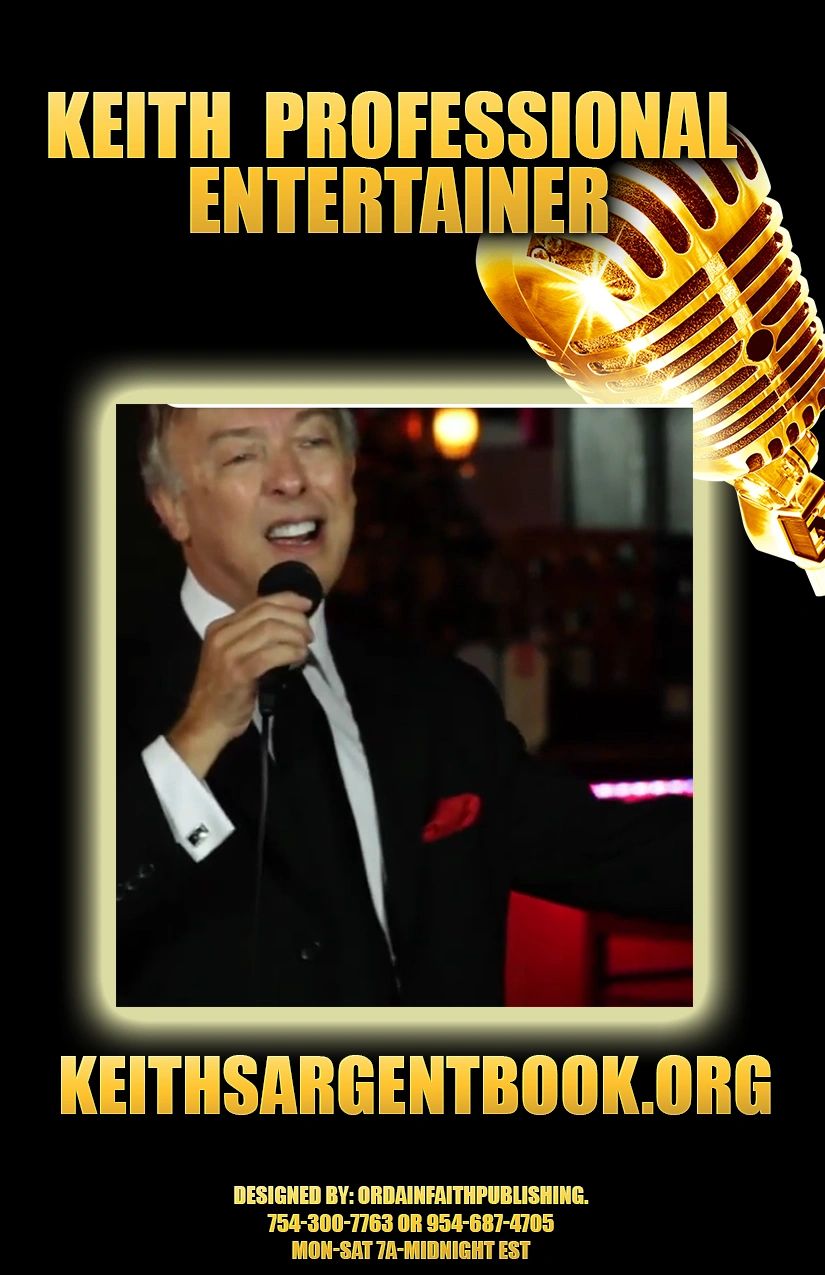 www.keithsargentbook.org NEW BOOK I CAN'T DO ANYTHING BUT SING MILITARY VETERAN Author Book