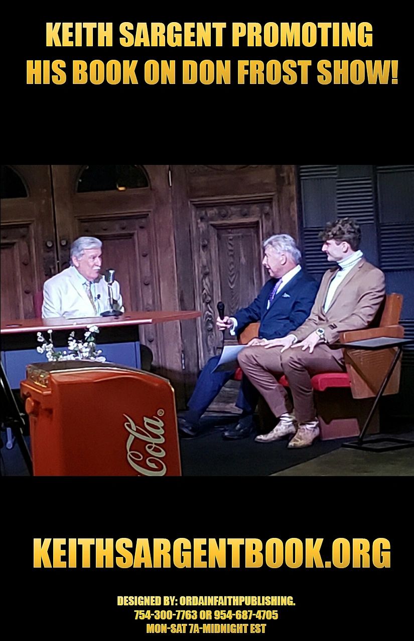 www.keithsargentbook.org KEITH SARGENT PROMOTED HIS BOOK- 132 MILLION SUBSCRIBERS