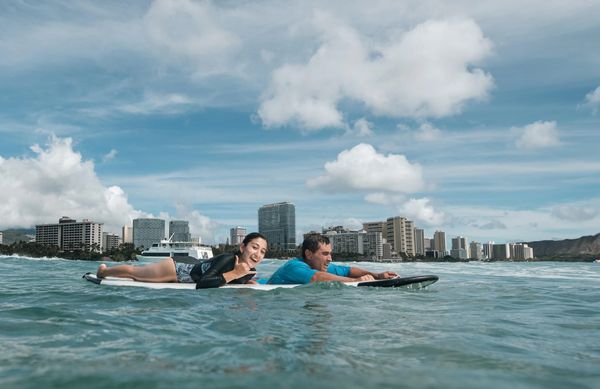 Adventures In Paradise Oahu Honolulu Hawaii Surf Lessons Waikiki Beach