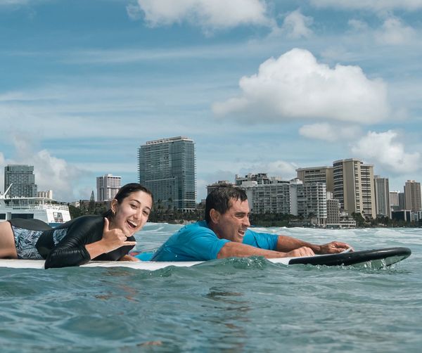 Adventures In Paradise Oahu Honolulu Hawaii Surf Lessons Waikiki Beach