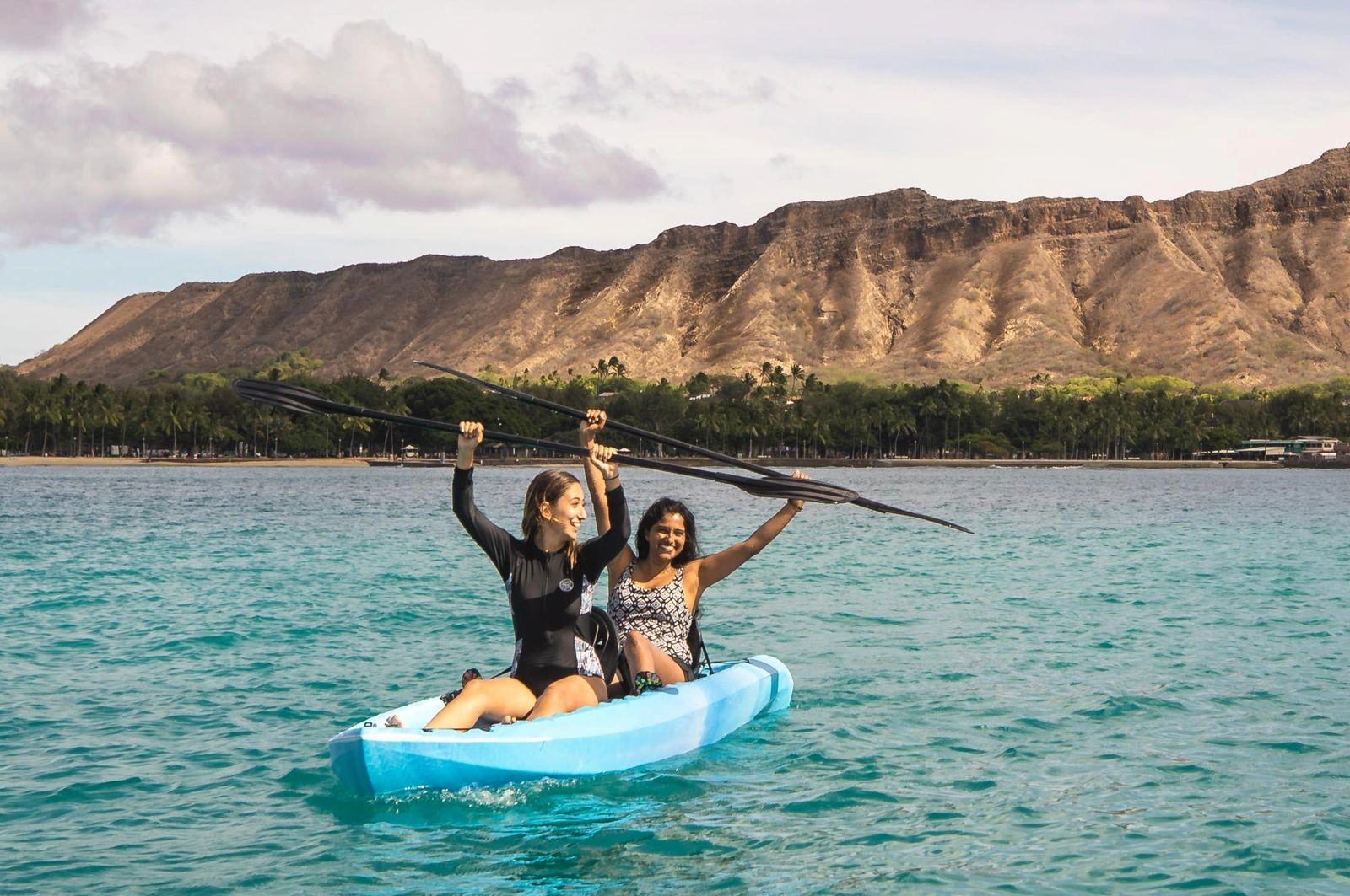 Kayaking Waikiki Beach
