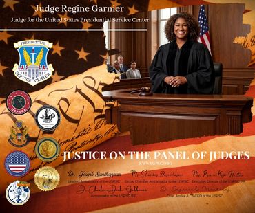 A photo of Judge Regine Garnier.